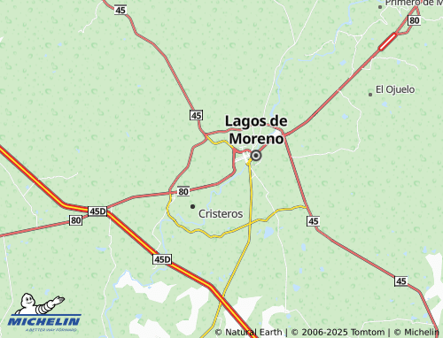 MICHELIN Nueva Santa María map - ViaMichelin