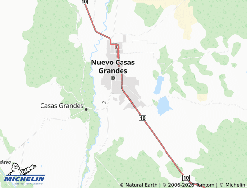 Mappa MICHELIN Nuevo Triunfo - ViaMichelin