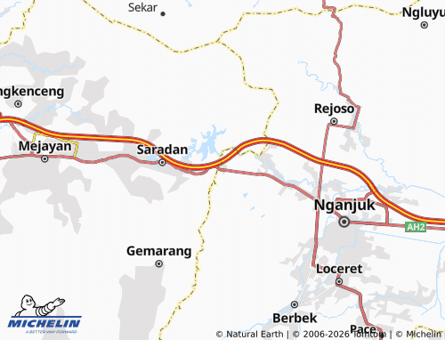 Mapa MICHELIN Wilangan - ViaMichelin