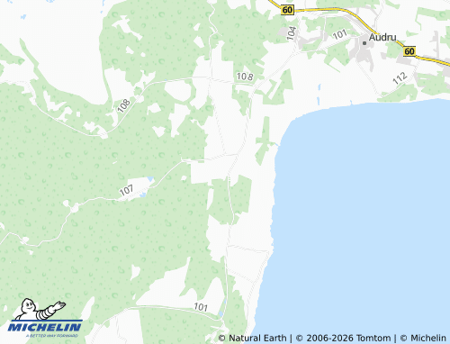 MICHELIN Kõima map - ViaMichelin