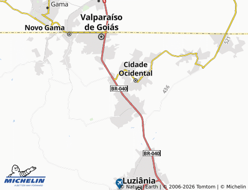 MICHELIN Santa Edwirges map - ViaMichelin