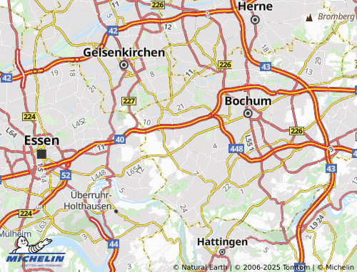 MICHELIN Westenfeld map - ViaMichelin