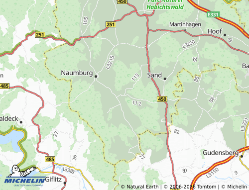 Mappa MICHELIN Elbenberg - ViaMichelin