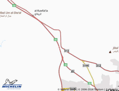 Carte MICHELIN al-Rifaya - ViaMichelin