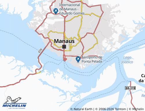 MICHELIN Cachoeirinha map - ViaMichelin