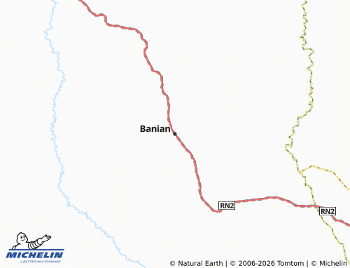 Mapa MICHELIN Banian - ViaMichelin