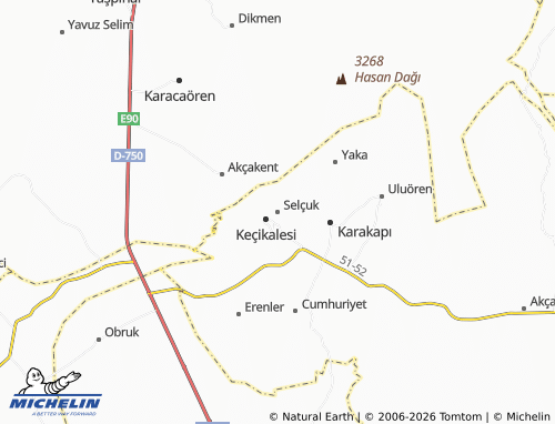 MICHELIN Selçuk map - ViaMichelin