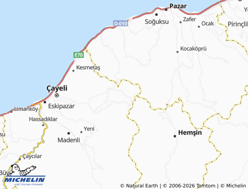 Mappa MICHELIN Erenler - ViaMichelin