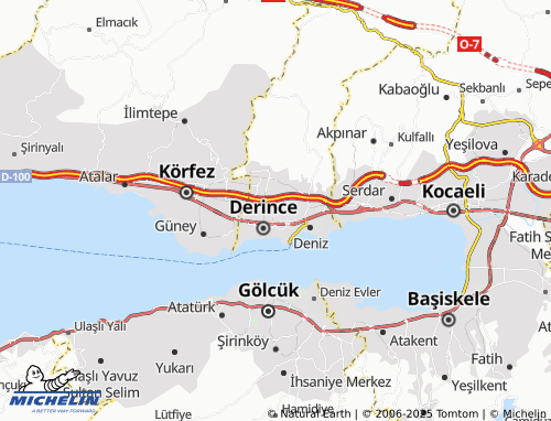 MICHELIN Sırrıpaşa map - ViaMichelin
