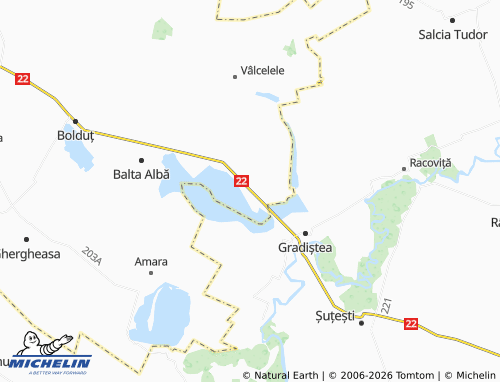 Mappa MICHELIN Băile - ViaMichelin