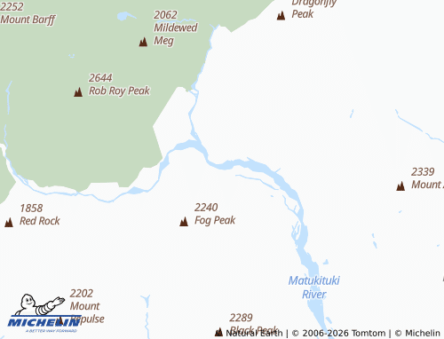 Mapa MICHELIN Cattle Flat - ViaMichelin