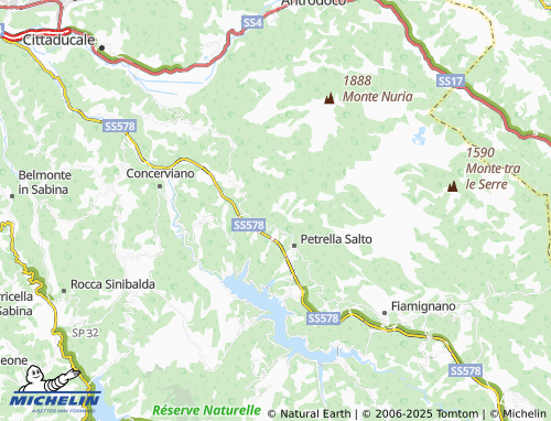 Carte MICHELIN Staffoli - ViaMichelin