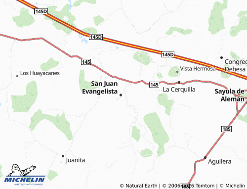 Mapa MICHELIN Las Flores - ViaMichelin