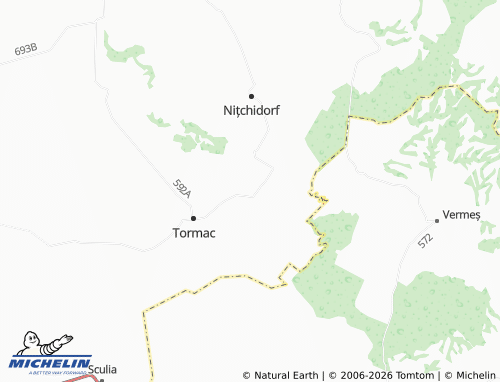 MICHELIN Cadar map - ViaMichelin