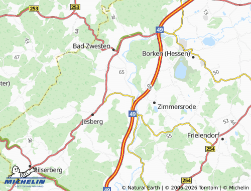 Mapa MICHELIN Gilsa - ViaMichelin