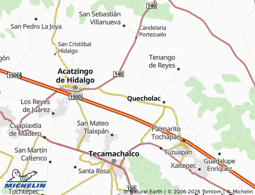 MICHELIN-Landkarte San Simón de Bravo - ViaMichelin