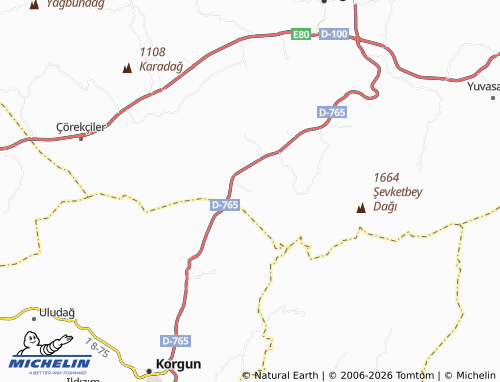 MICHELIN Mesutören map - ViaMichelin