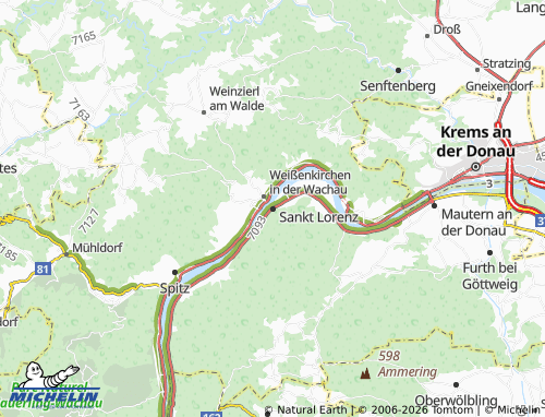 MICHELIN Sankt Lorenz map - ViaMichelin