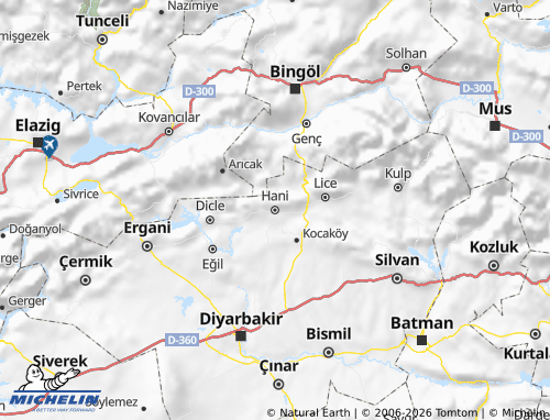 Mapa MICHELIN Hani - ViaMichelin