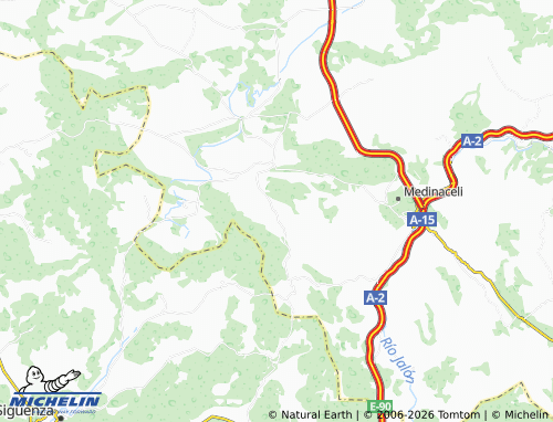 Carte MICHELIN Ambrona - ViaMichelin
