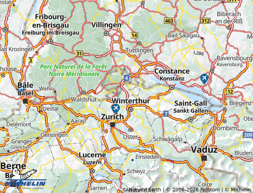 Mappa MICHELIN Andelfingen - ViaMichelin