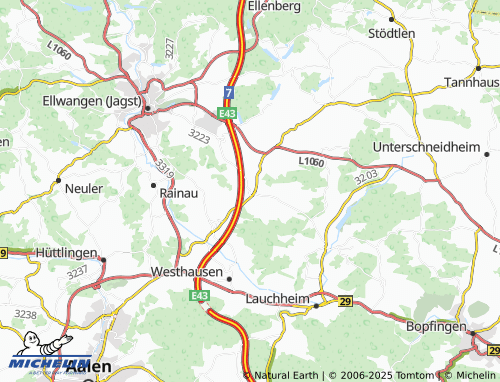 MICHELIN Haisterhofen map - ViaMichelin