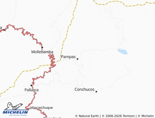 Carte MICHELIN Pampas - ViaMichelin