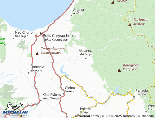 MICHELIN Meladeia map - ViaMichelin
