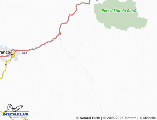 Carte MICHELIN Santa Rita de Ouro Preto - ViaMichelin