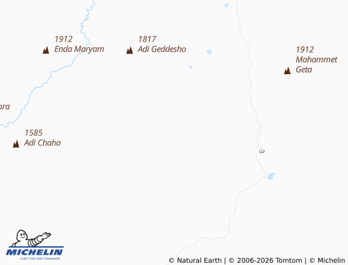 MICHELIN Adi Auya map - ViaMichelin