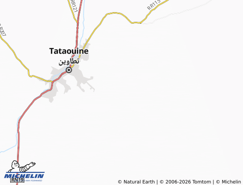 Carte MICHELIN Gattoufa - ViaMichelin
