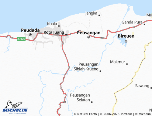 Mappa MICHELIN Mane Meujingki - ViaMichelin