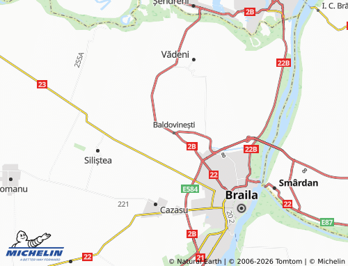 Mappa MICHELIN Baldovinești - ViaMichelin