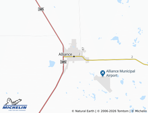 Mapa MICHELIN Alliance - ViaMichelin