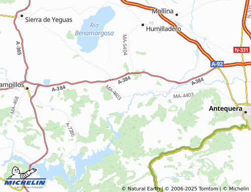 MICHELIN-Landkarte Estación de Bobadilla - ViaMichelin
