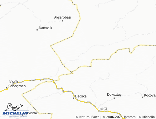 Mappa MICHELIN Bozhüyük - ViaMichelin