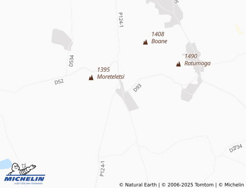MICHELIN Rietfontein map - ViaMichelin