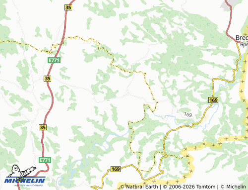 Mapa MICHELIN Brusnik - ViaMichelin