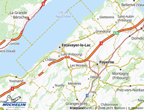 MICHELIN-Landkarte Sévaz - ViaMichelin