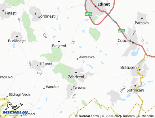 Carte MICHELIN Alexeevca - ViaMichelin