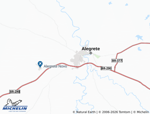 Mapa MICHELIN Sepé Tiaraju - ViaMichelin