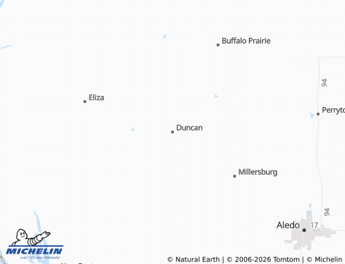 Mapa MICHELIN Duncan - ViaMichelin