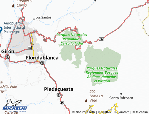Mapa MICHELIN La Nevera - ViaMichelin
