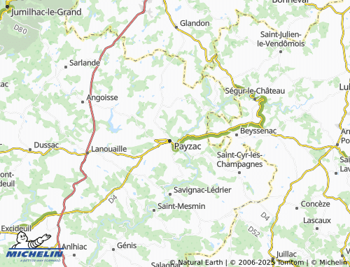 Carte MICHELIN Villalou - ViaMichelin