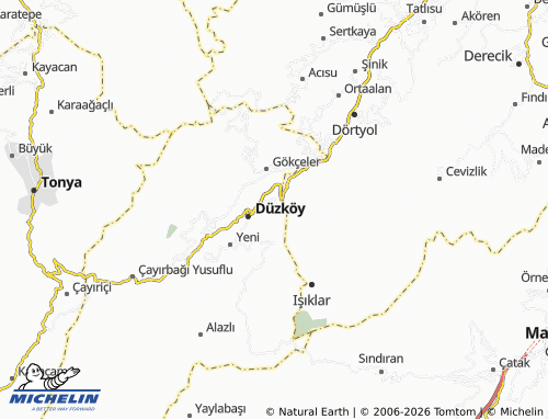 MICHELIN Cevizlik map - ViaMichelin