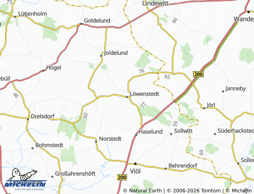 MICHELIN Löwenstedt map - ViaMichelin
