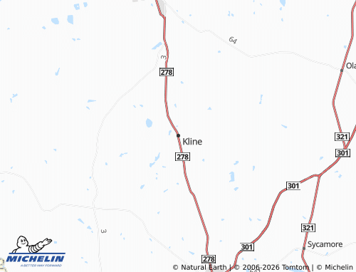 Carte MICHELIN Kline - ViaMichelin