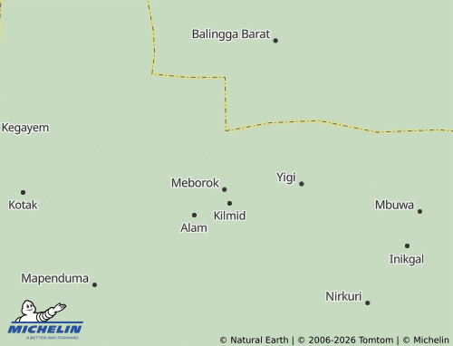 Mapa MICHELIN Ngenamba - ViaMichelin