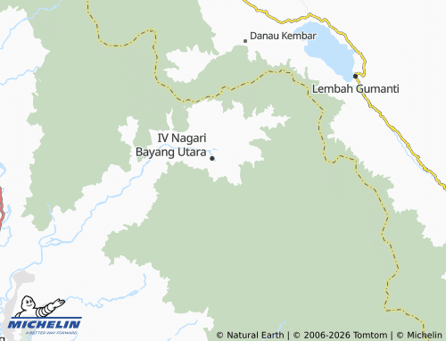 Mapa MICHELIN Pancuang Taba - ViaMichelin