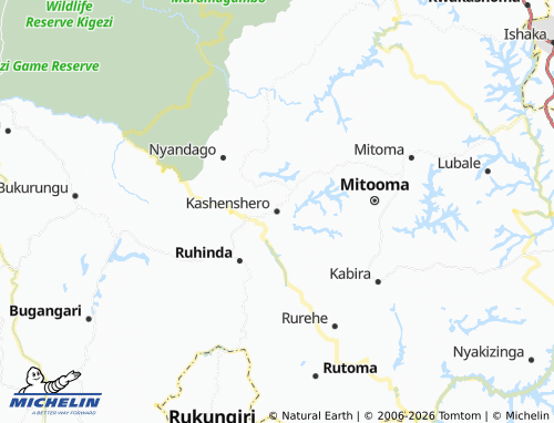 MICHELIN Kashenshero map - ViaMichelin
